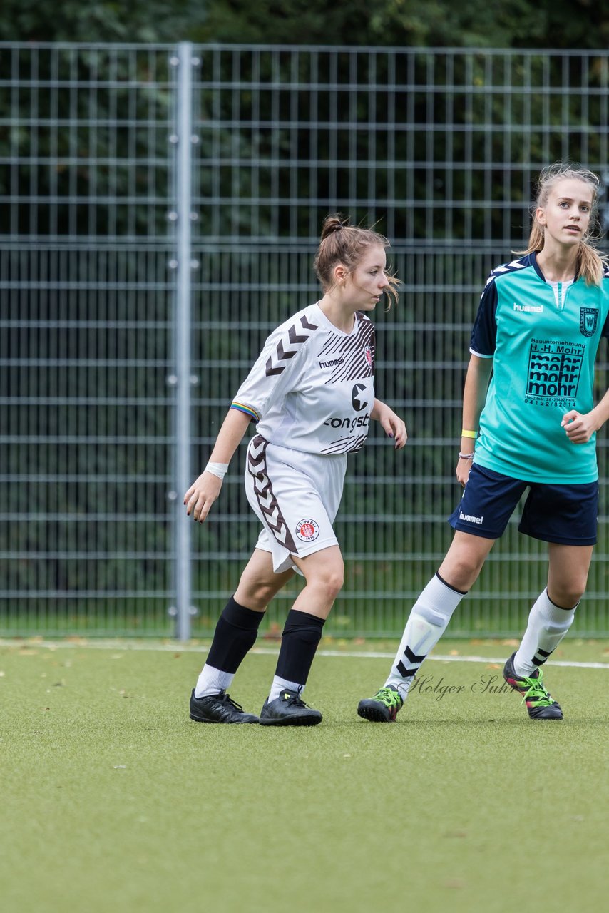 Bild 113 - B-Juniorinnen Wedel - St. Pauli : Ergebnis: 1:2